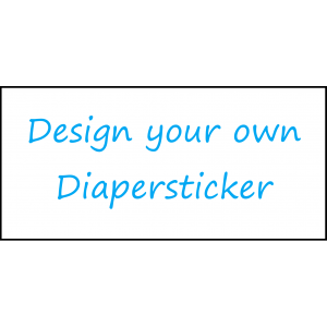 Design your own diapersticker